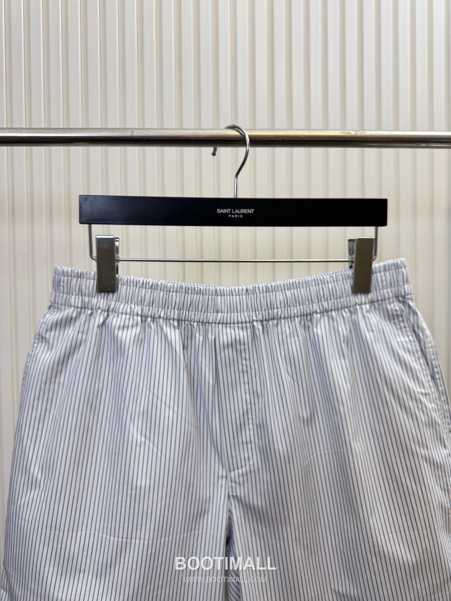 구찌 2026SS 크라운 로고프린트 스트라이프 반팔 셔츠 쇼츠 세트 블루 Gucci 2026 SS Crown Logo Print Stripe Short Sleeve Shirt Shorts Set Blue 12