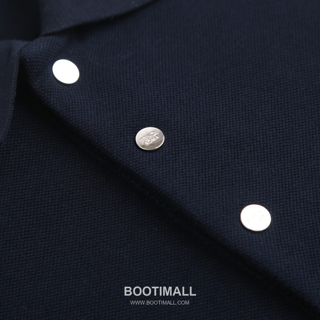 펜디 2026SS FF자수 피케코튼 레귤러핏 반팔 블랙 폴로셔츠 Fendi 2026 SS FF Embroidery Pique Cotton Regular Fit Short Sleeve Black Polo Shirt D297-A35 6