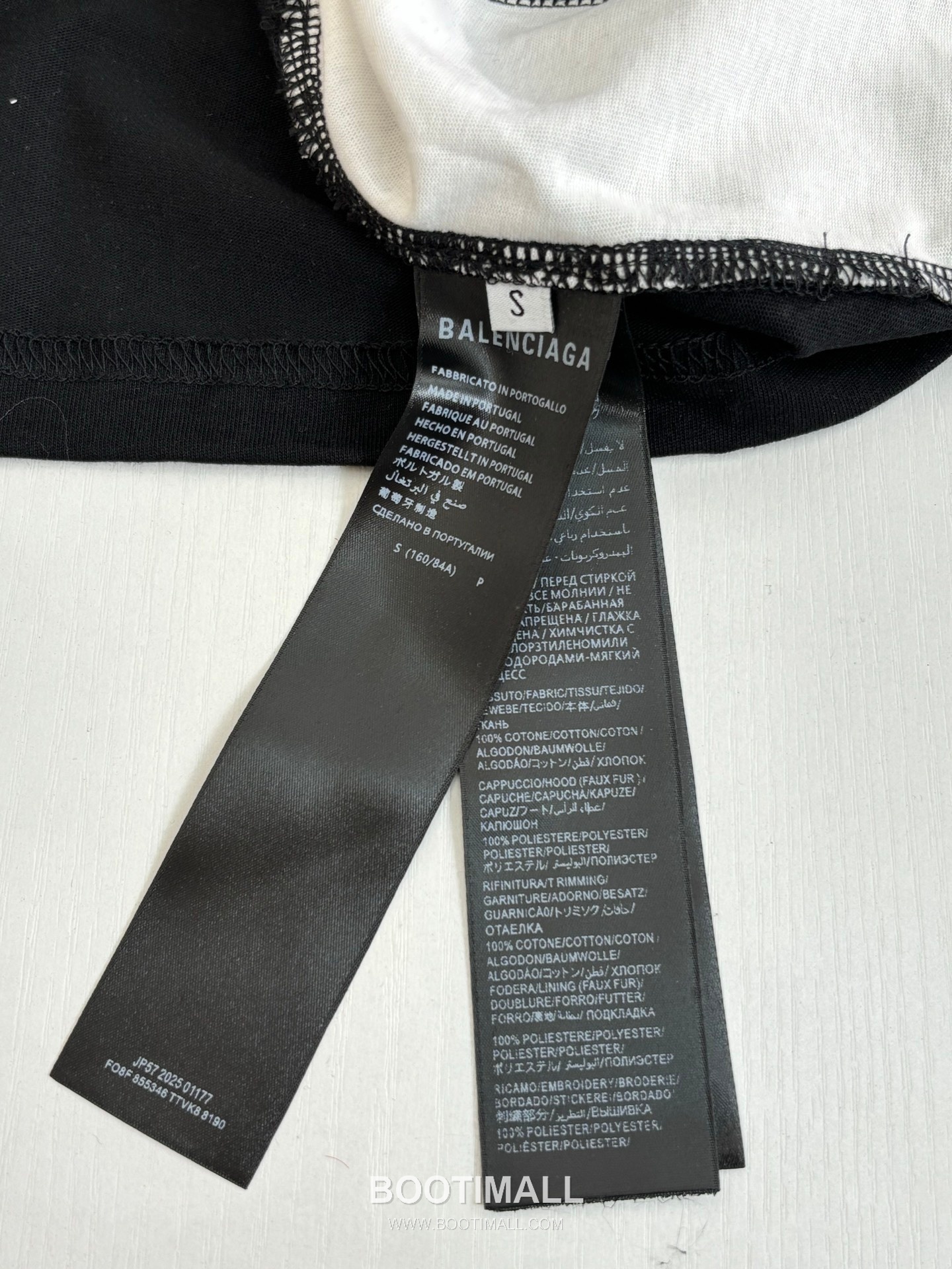 발렌시아가 2026SS NBA 로고자수 오버핏 반팔 블랙 티셔츠 Balenciaga 2026 SS NBA Logo Embroidery Oversized Short Sleeve Black T-Shirt 13