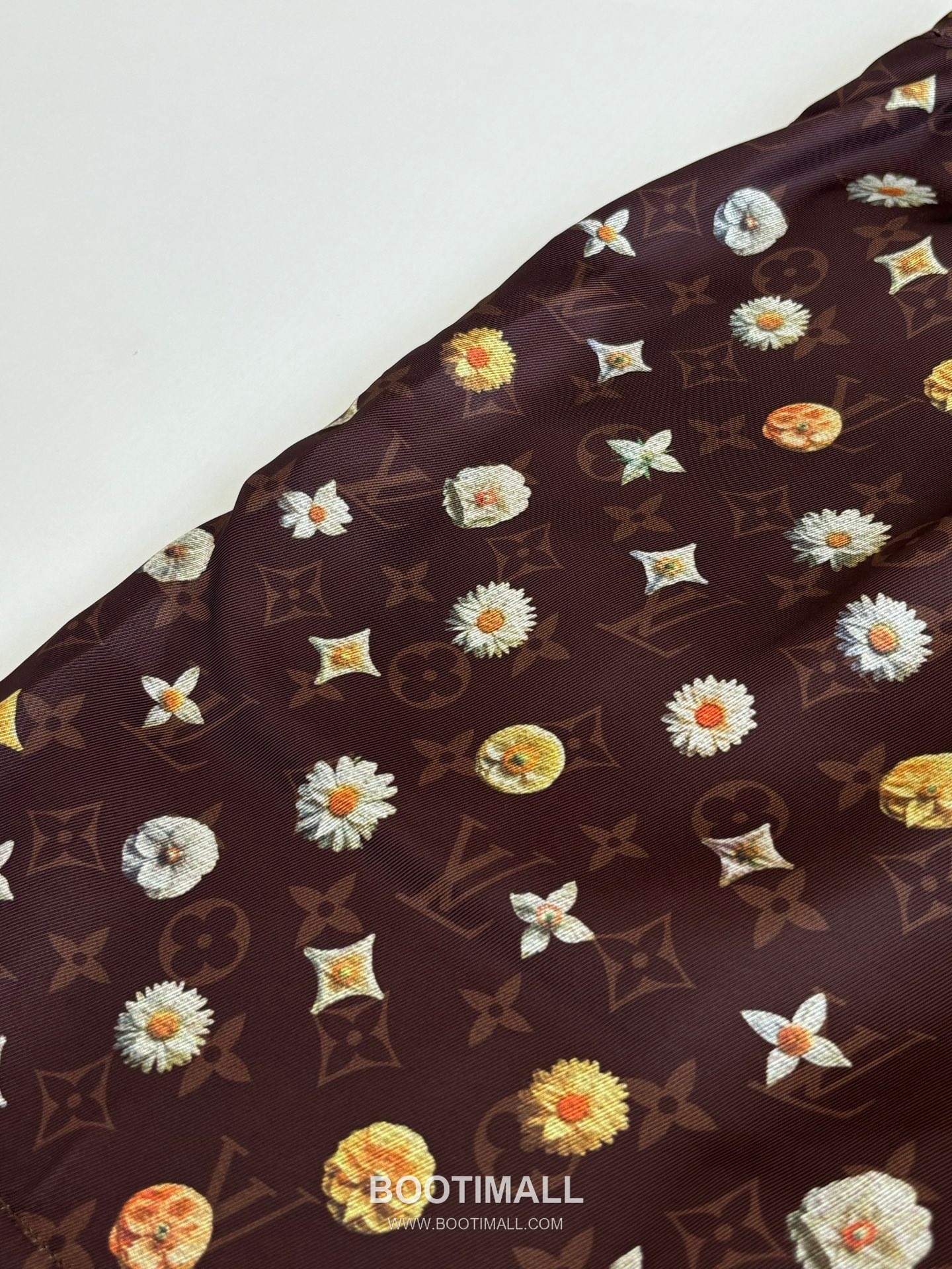 루이비통 2026SS 모노그램 데이지 프린트 루즈핏 쇼츠 브라운 팬츠 Louis Vuitton 2026 SS Monogram Daisy Print Loose Fit Shorts Brown Pants 6