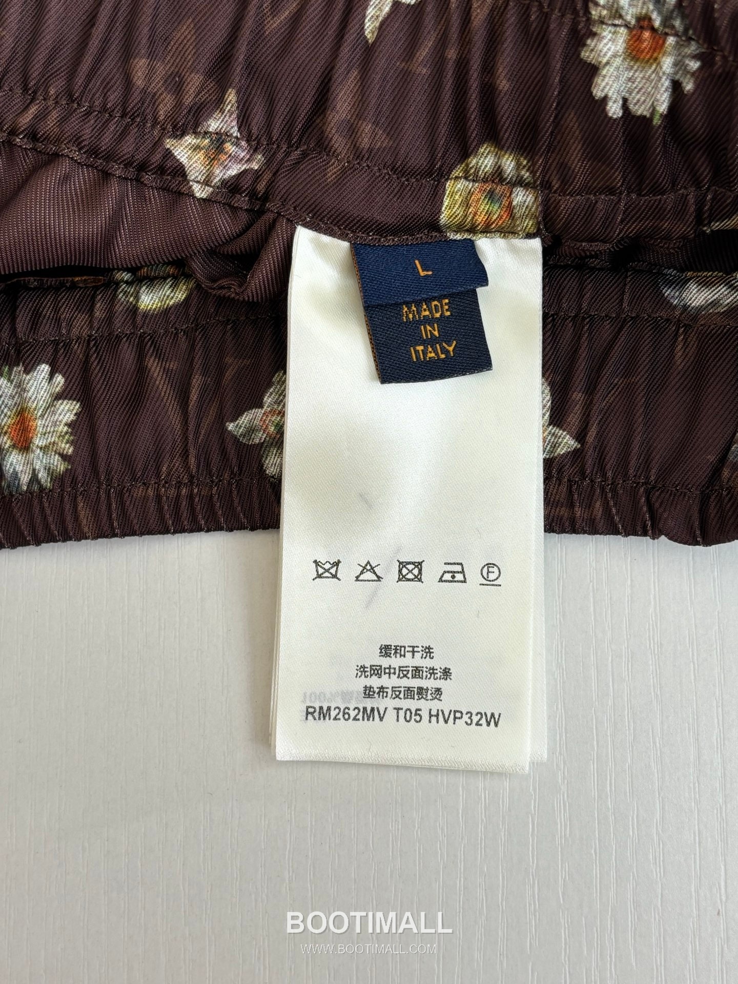 루이비통 2026SS 모노그램 데이지 프린트 루즈핏 쇼츠 브라운 팬츠 Louis Vuitton 2026 SS Monogram Daisy Print Loose Fit Shorts Brown Pants 11