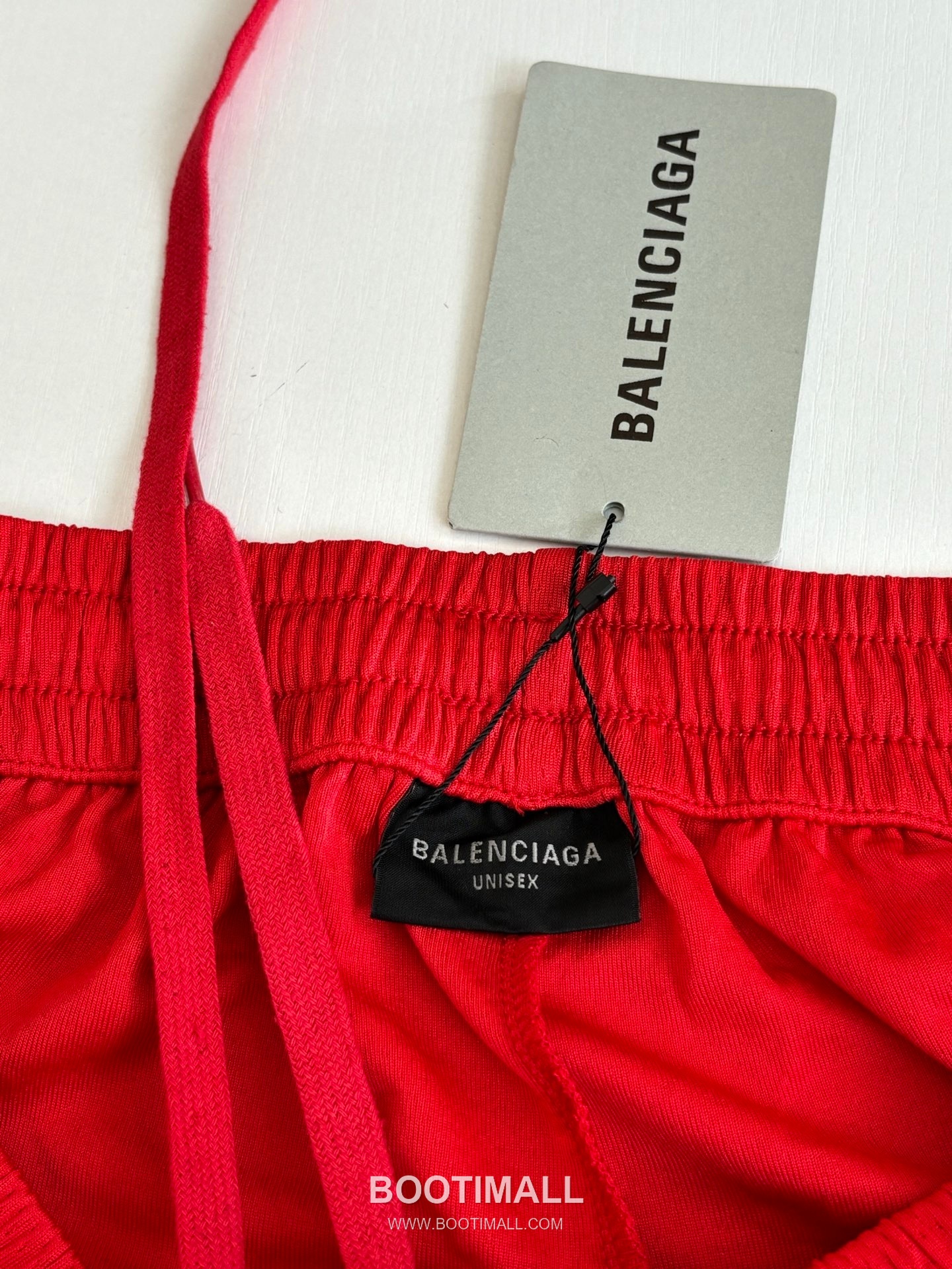 발렌시아가 2026SS NBA 원형자수 루즈핏 쇼츠 레드 팬츠 Balenciaga 2026 SS NBA Circle Embroidery Loose Fit Shorts Black Pants 8