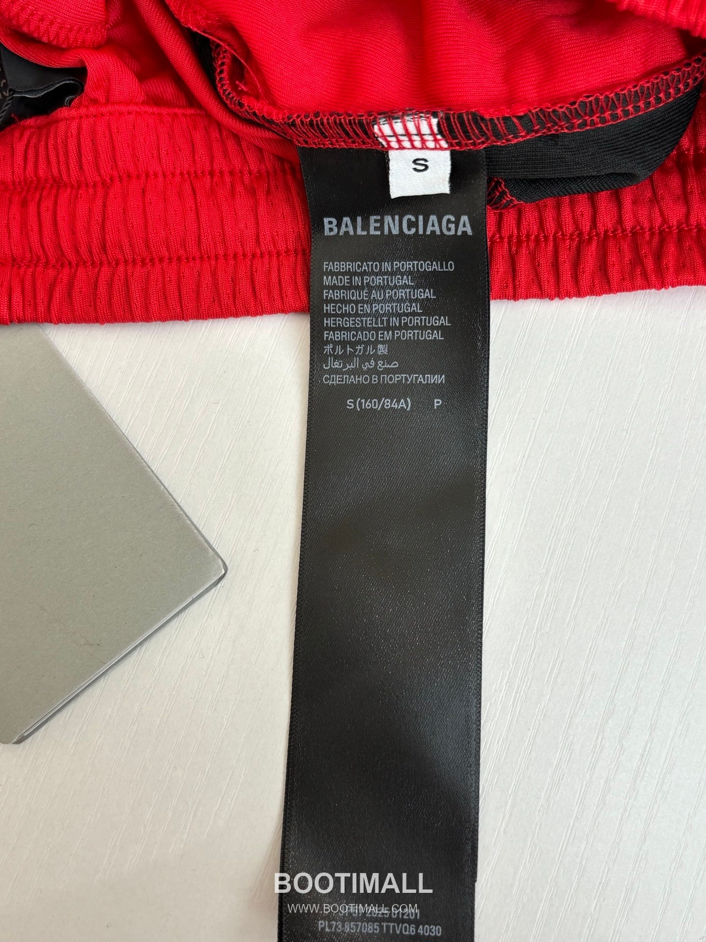 발렌시아가 2026SS NBA 원형자수 루즈핏 쇼츠 레드 팬츠 Balenciaga 2026 SS NBA Circle Embroidery Loose Fit Shorts Black Pants 9