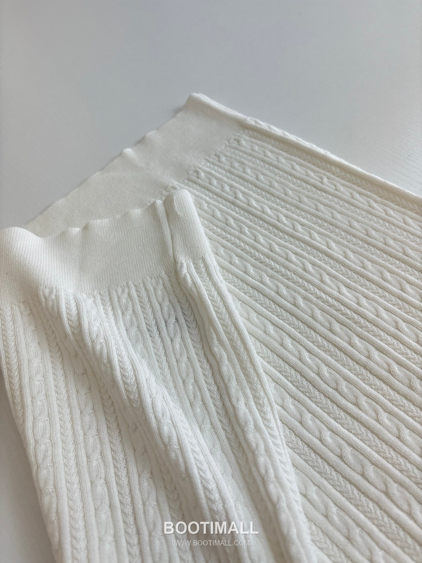 랄프로렌 2026SS 케이블니트 코튼혼방 레귤러핏 반팔 화이트 폴로셔츠 Ralph Lauren 2026 SS Cable Knit Cotton Blend Regular Fit Short Sleeve White Polo Shirt 9