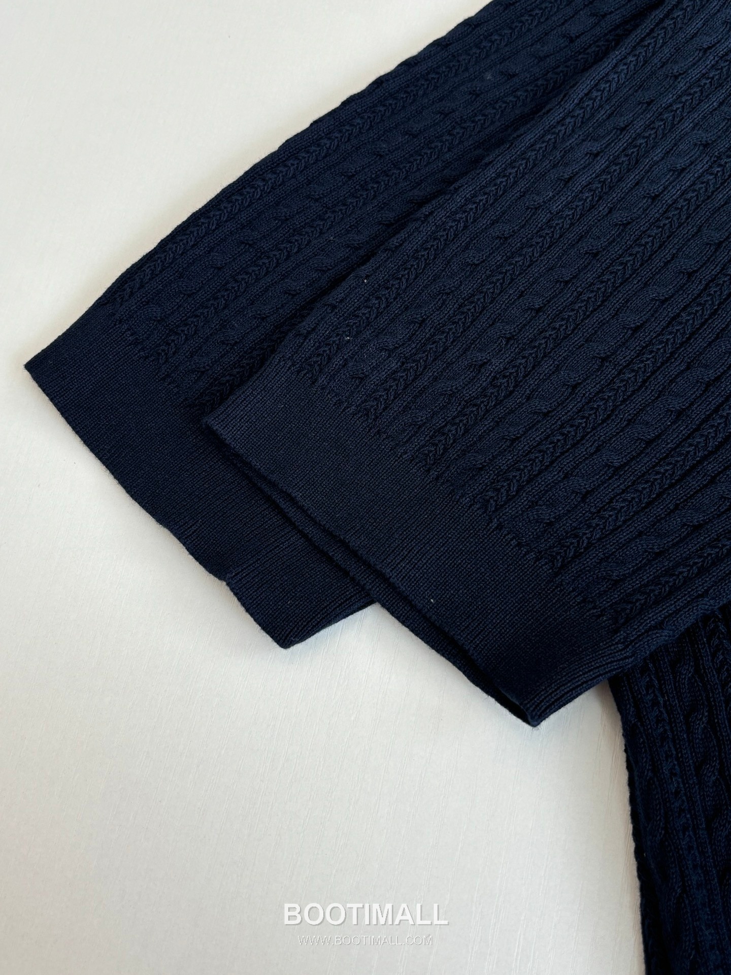 랄프로렌 2026SS 케이블니트 코튼혼방 레귤러핏 반팔 블랙 폴로셔츠 Ralph Lauren 2026 SS Cable Knit Cotton Blend Regular Fit Short Sleeve White Polo Shirt 8