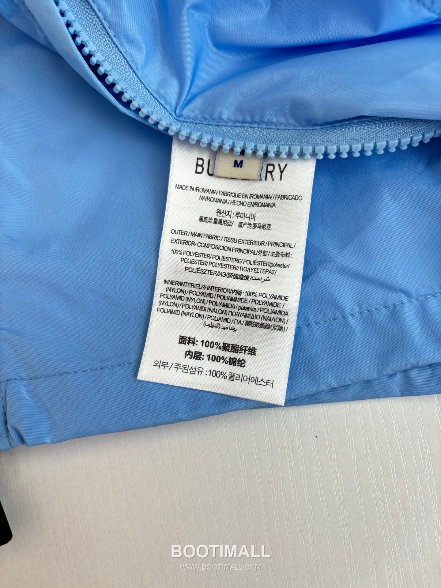 버버리 2026SS 빈티지체크 트림 경량 나일론 루즈핏 후드 블루 재킷 Burberry 2026 SS Vintage Check Trim Lightweight Nylon Loose Fit Hooded Black Jacket 13