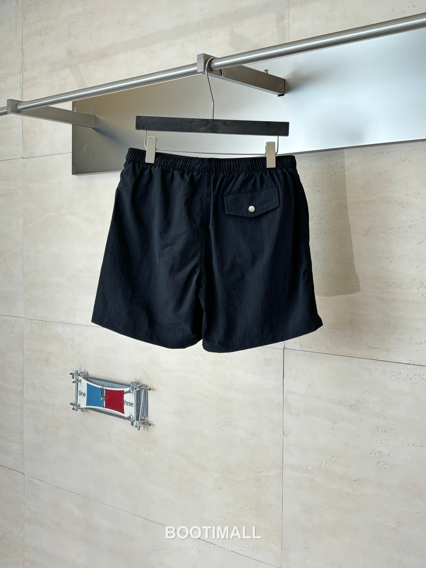 에르메스 2026SS H 미로 모노그램 워터리액티브 루즈핏 비치 쇼츠 블랙 팬츠 Hermes 2026 SS H Maze Monogram Water Reactive Loose Fit Beach Shorts Orange Pants 2