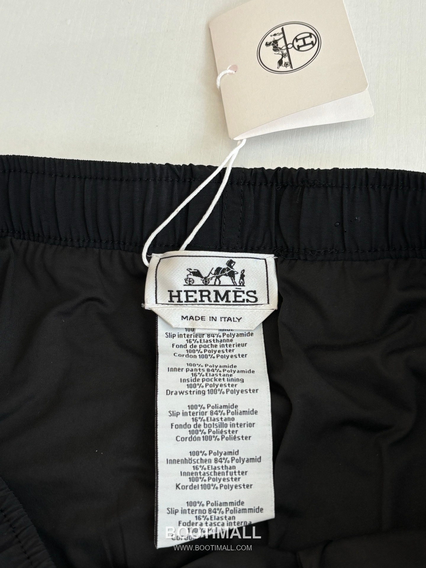 에르메스 2026SS H 미로 모노그램 워터리액티브 루즈핏 비치 쇼츠 블랙 팬츠 Hermes 2026 SS H Maze Monogram Water Reactive Loose Fit Beach Shorts Orange Pants 10