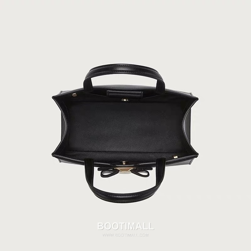 페라가모 카프스킨 바라 리본 토트백 Ferragamo Calfskin Vara Bow Tote Bag 21/1290 25cm 4