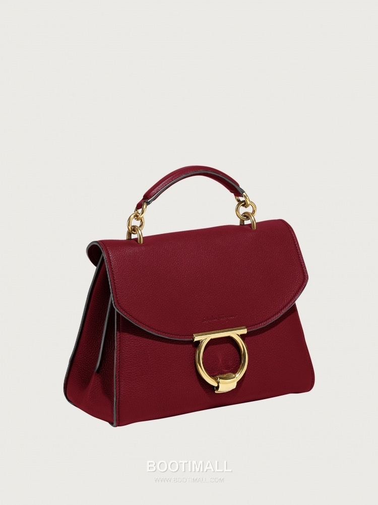 페라가모 카프스킨 그레인 토트 숄더백 Ferragamo Calfskin Grain Tote Shoulder Bag DY-21H493 26cm 2