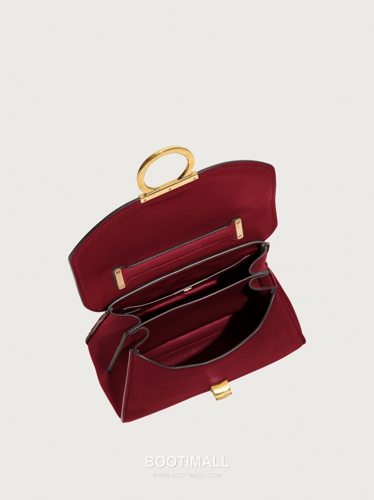 페라가모 카프스킨 그레인 토트 숄더백 Ferragamo Calfskin Grain Tote Shoulder Bag DY-21H493 26cm 4