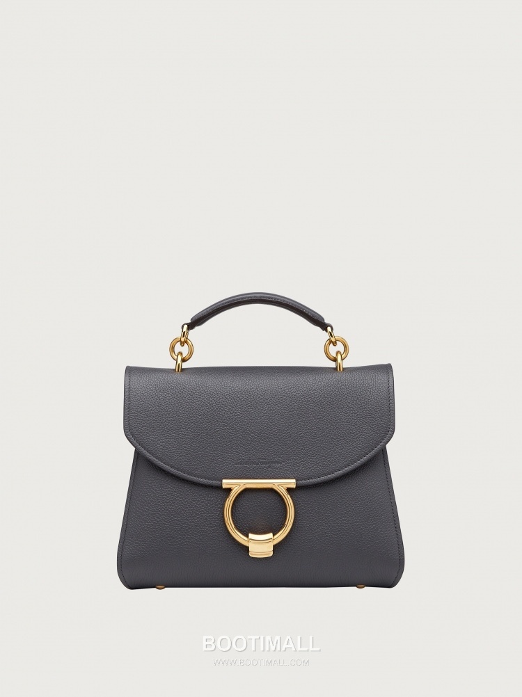 페라가모 카프스킨 그레인 토트 숄더백 Ferragamo Calfskin Grain Tote Shoulder Bag DY-21H493 26cm 1