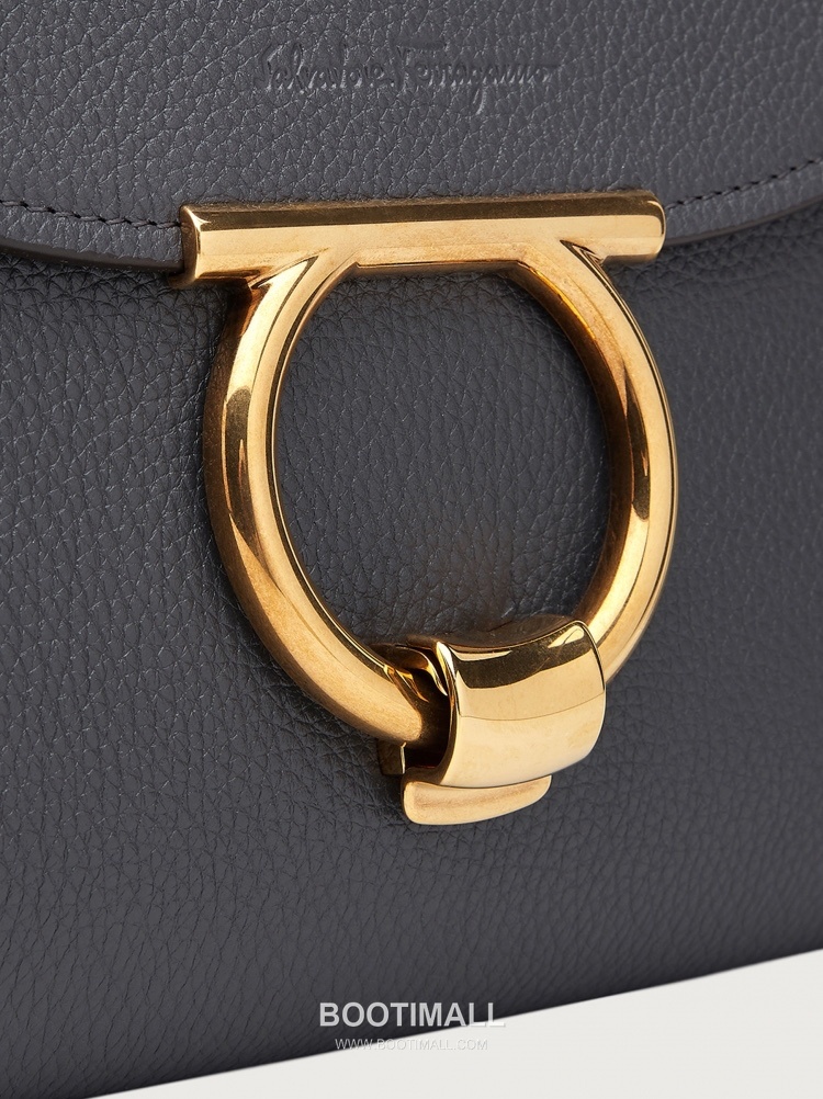 페라가모 카프스킨 그레인 토트 숄더백 Ferragamo Calfskin Grain Tote Shoulder Bag DY-21H493 26cm 5