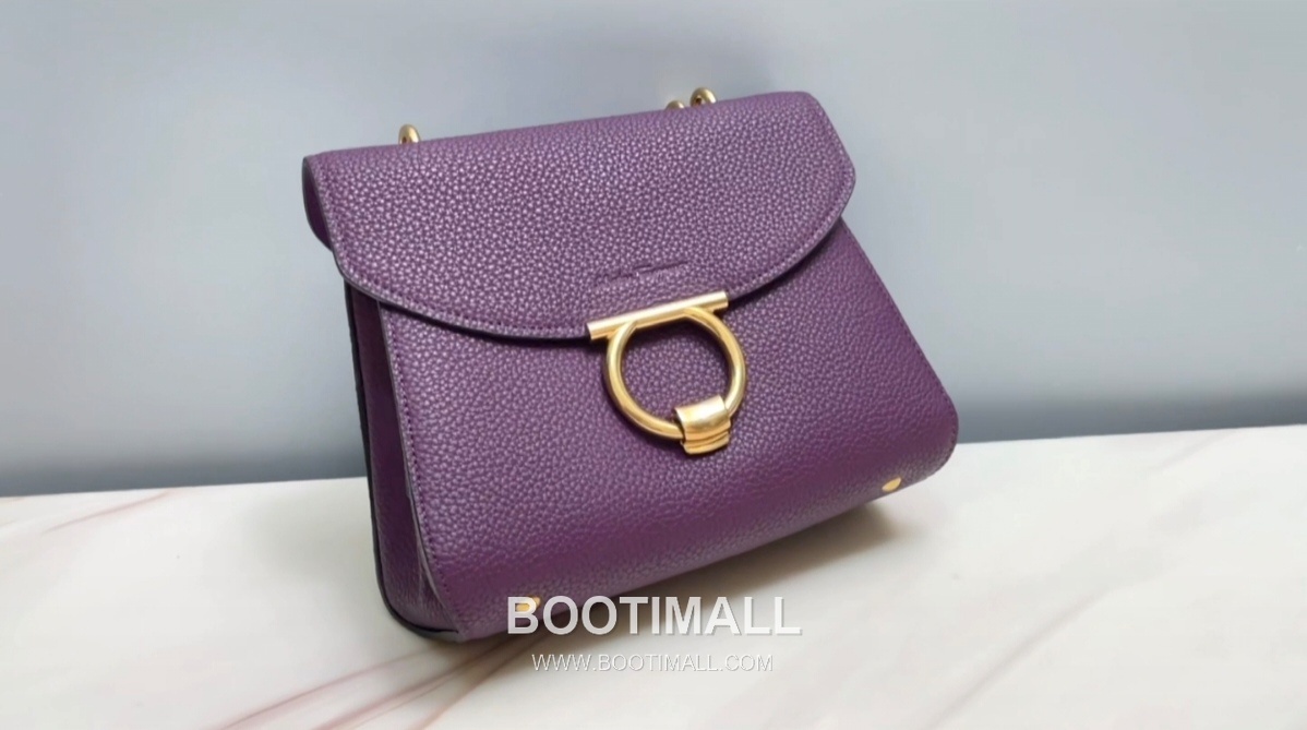 페라가모 카프스킨 그레인 토트 숄더백 Ferragamo Calfskin Grain Tote Shoulder Bag DY-21H493 26cm 1