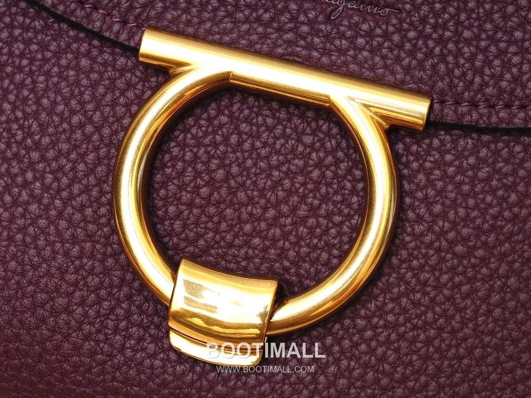 페라가모 카프스킨 그레인 토트 숄더백 Ferragamo Calfskin Grain Tote Shoulder Bag DY-21H493 26cm 4