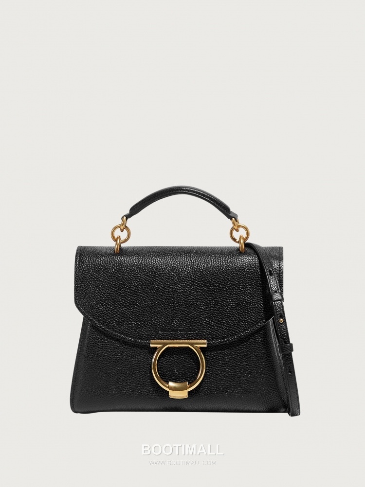 페라가모 카프스킨 그레인 토트 숄더백 Ferragamo Calfskin Grain Tote Shoulder Bag DY-21H493 26cm 1