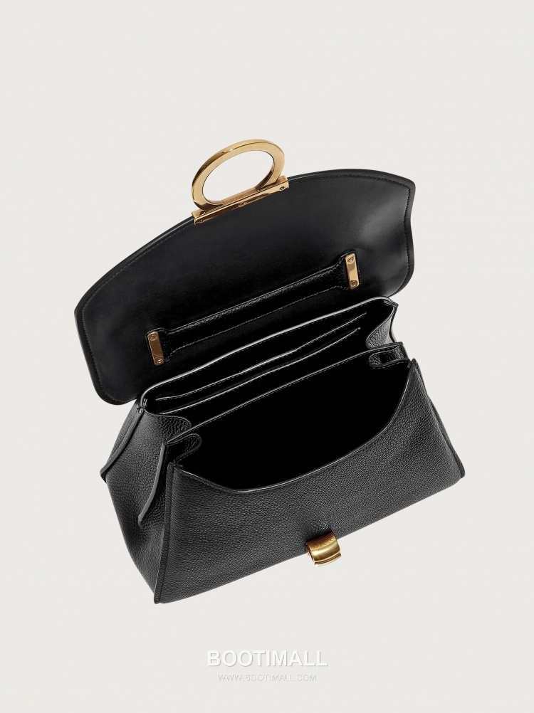 페라가모 카프스킨 그레인 토트 숄더백 Ferragamo Calfskin Grain Tote Shoulder Bag DY-21H493 26cm 4