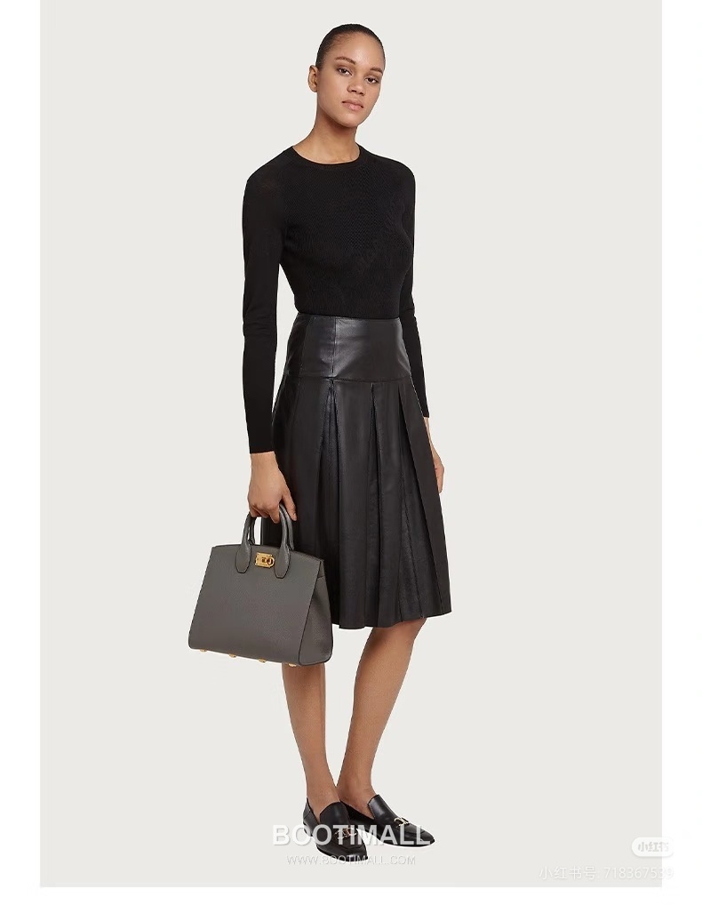 페라가모 스튜디오 카프스킨 간치니 토트 숄더백 Ferragamo Studio Calfskin Gancini Tote Shoulder Bag 211425 28cm 1