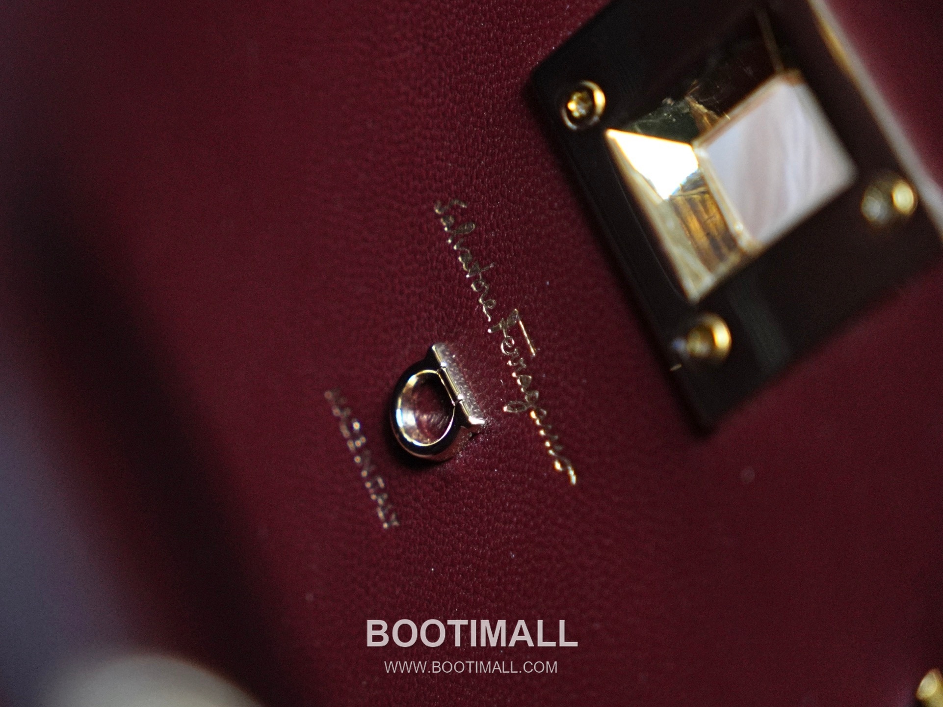 페라가모 스튜디오 카프스킨 간치니 미니 토트 숄더백 Ferragamo Studio Calfskin Gancini Mini Tote Shoulder Bag 211424 22cm 13