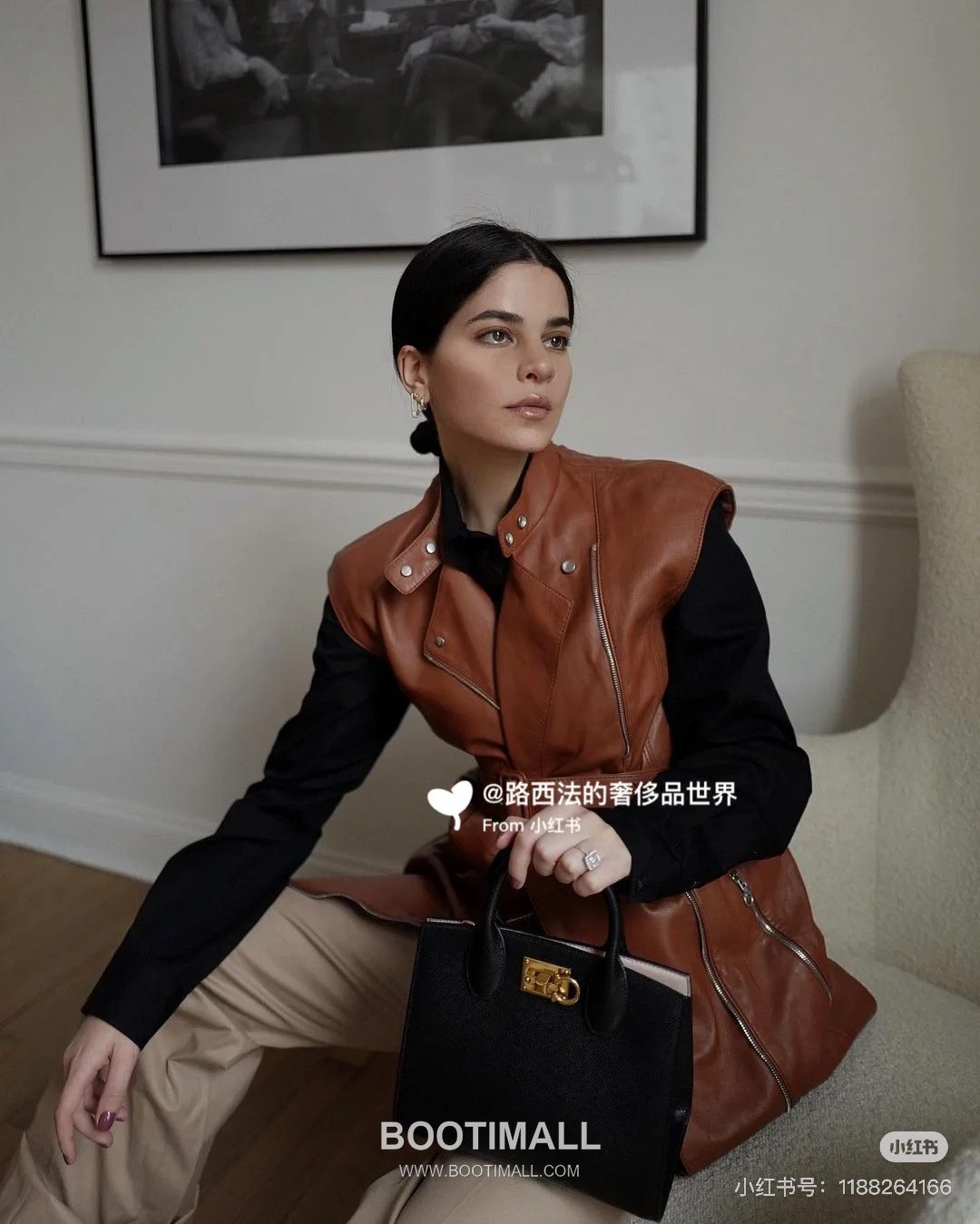 페라가모 스튜디오 카프스킨 간치니 미니 토트 숄더백 Ferragamo Studio Calfskin Gancini Mini Tote Shoulder Bag 211424 22cm 3