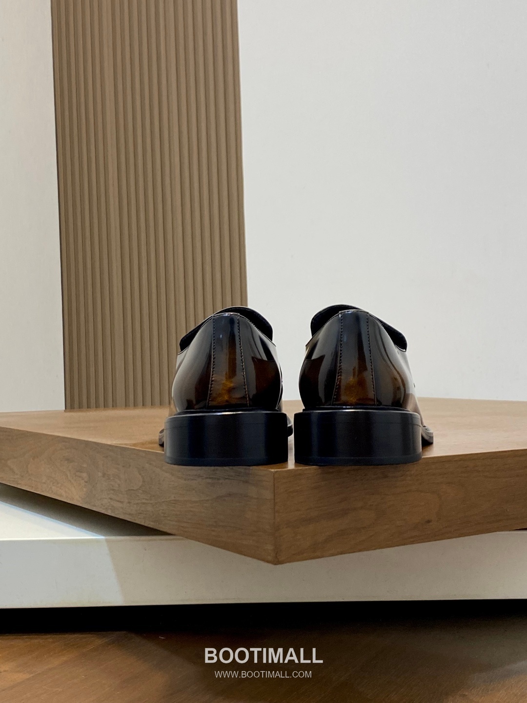 프라다 수입가죽 조각디테일 레이스업 블랙 더비슈즈 Prada Imported Leather Brogue Detail Black Derby Shoes 8