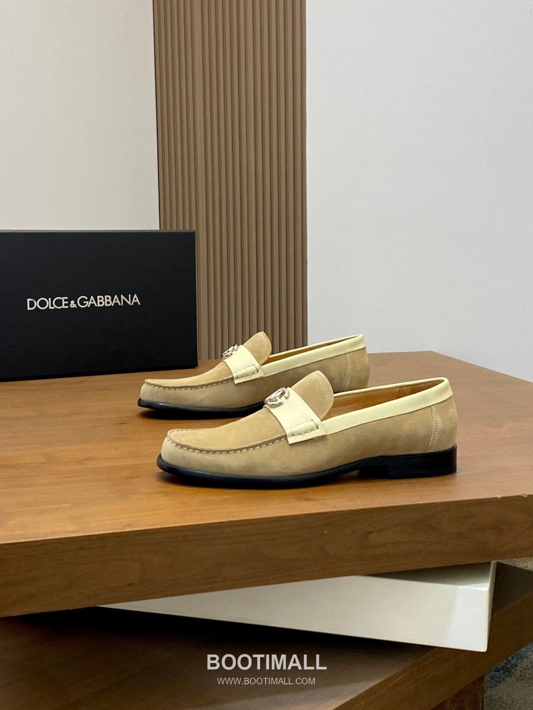 돌체앤가바나 송아지가죽 레이스업 블랙 더비로퍼 Dolce&Gabbana Calfskin Lace-up Black Derby Shoes 3