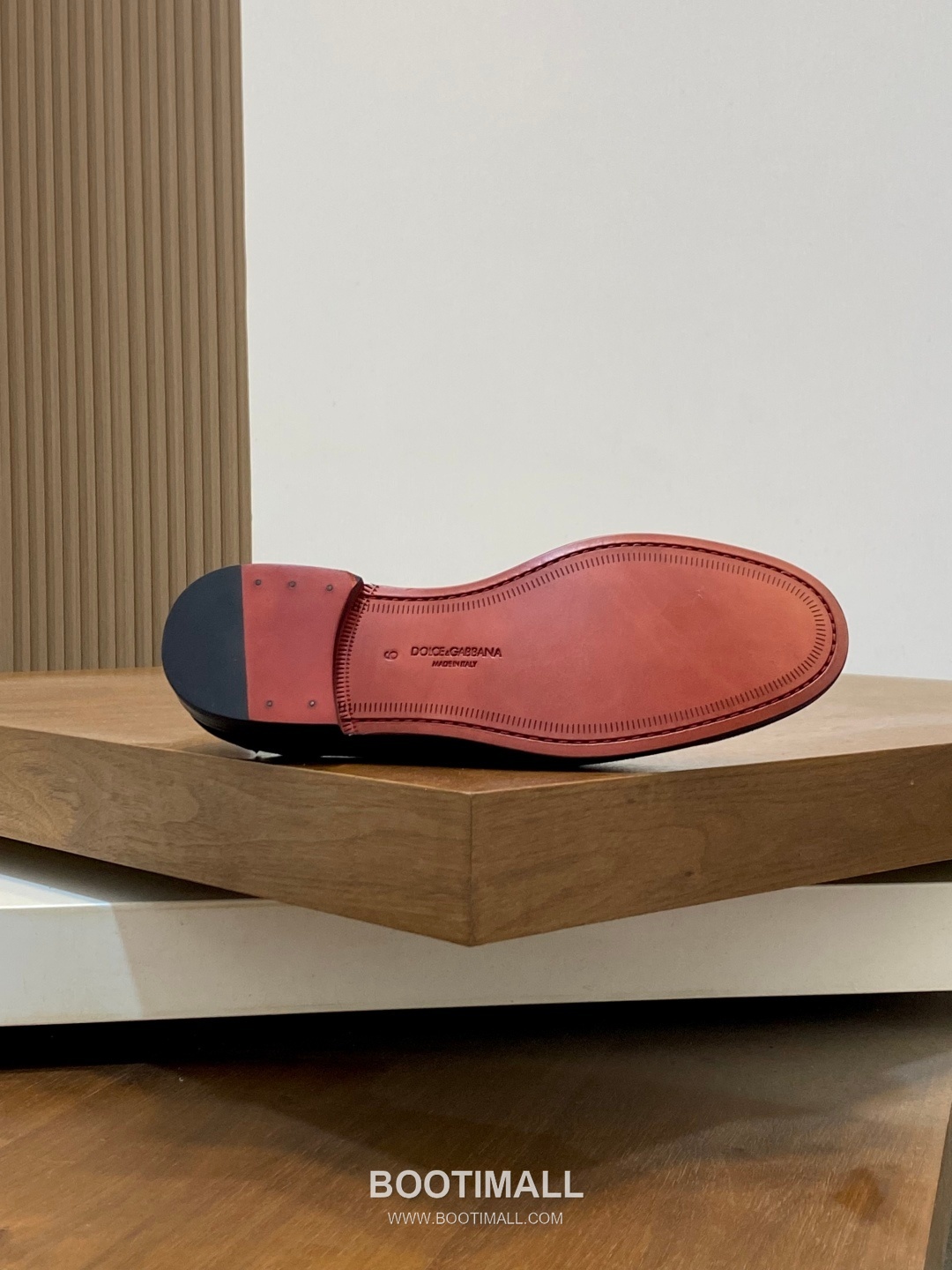 돌체앤가바나 송아지가죽 레이스업 블랙 더비로퍼 Dolce&Gabbana Calfskin Lace-up Black Derby Shoes 9