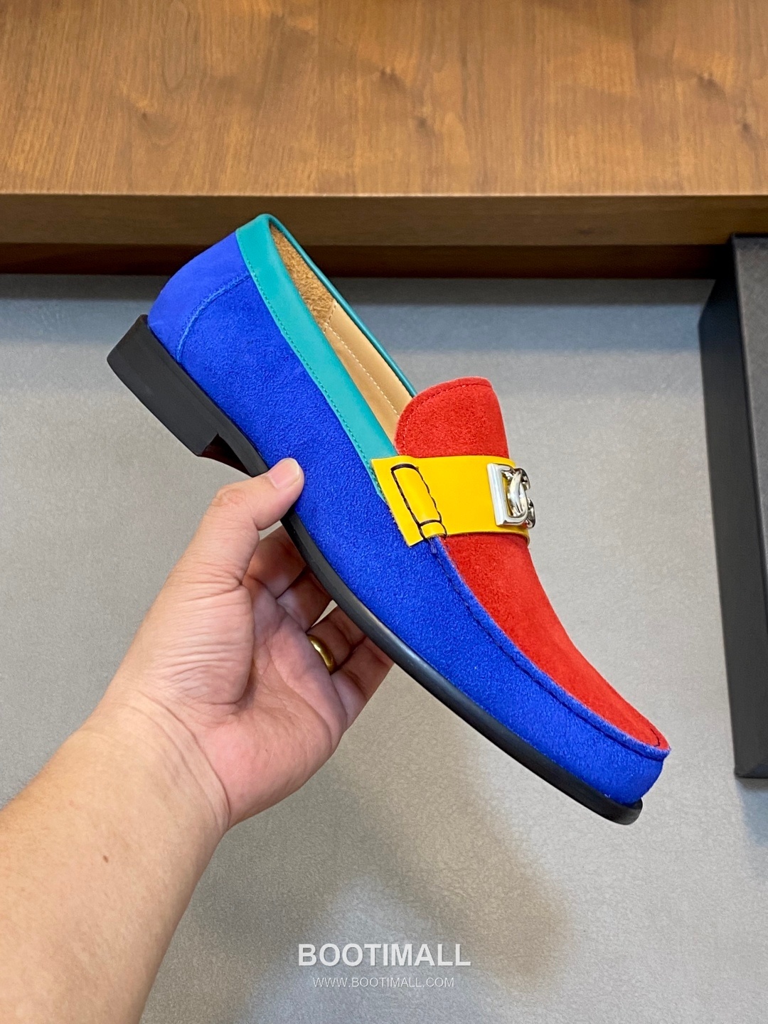 돌체앤가바나 송아지가죽 레이스업 블랙 더비로퍼 Dolce&Gabbana Calfskin Lace-up Black Derby Shoes 4