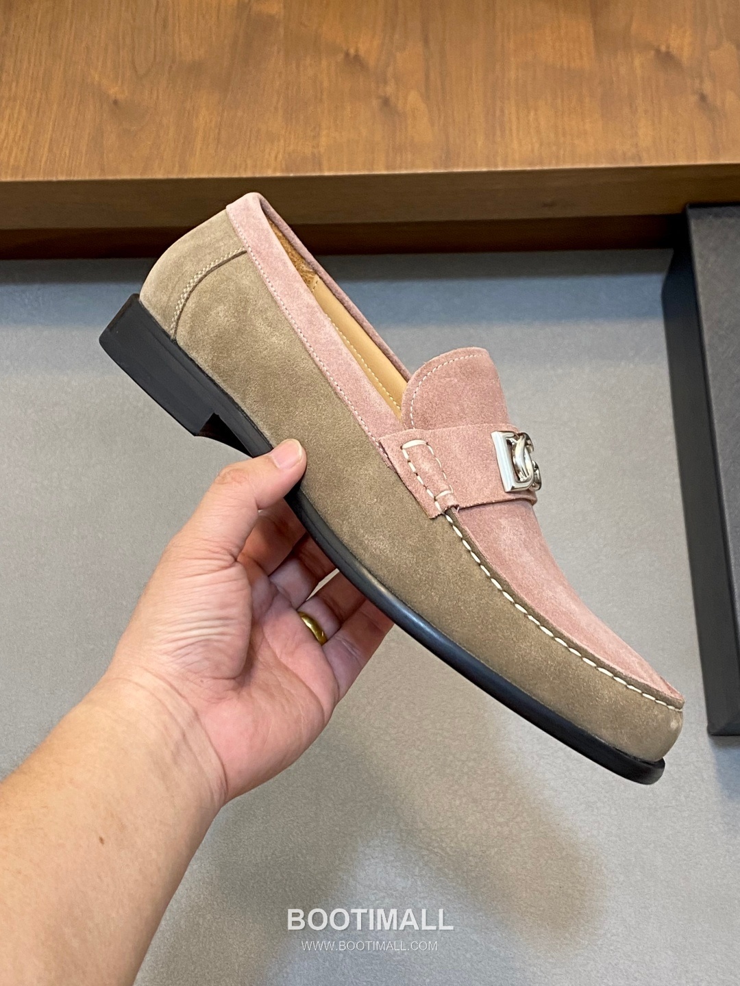 돌체앤가바나 송아지가죽 레이스업 블랙 더비로퍼 Dolce&Gabbana Calfskin Lace-up Black Derby Shoes 4