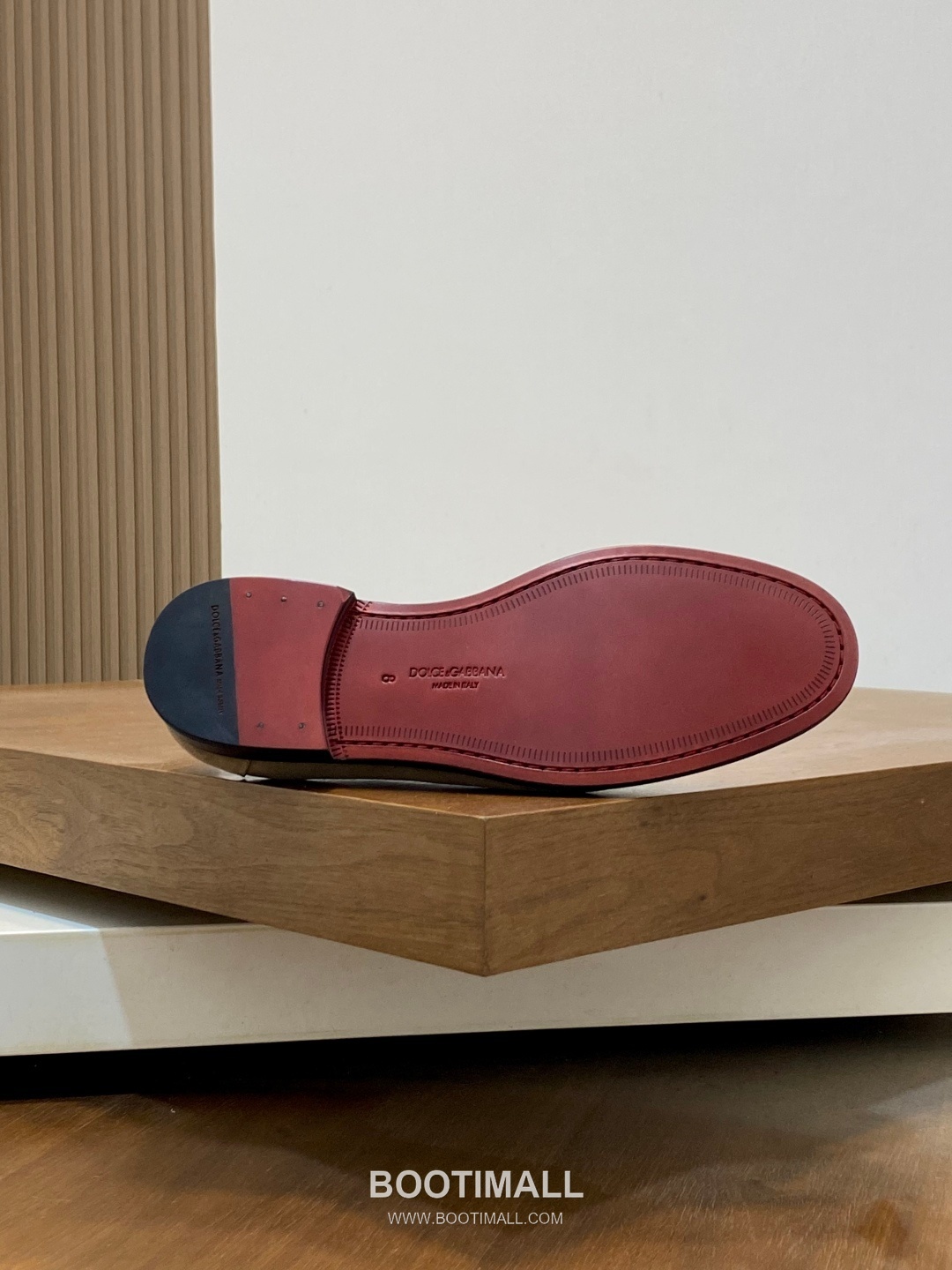 돌체앤가바나 송아지가죽 레이스업 블랙 더비로퍼 Dolce&Gabbana Calfskin Lace-up Black Derby Shoes 9