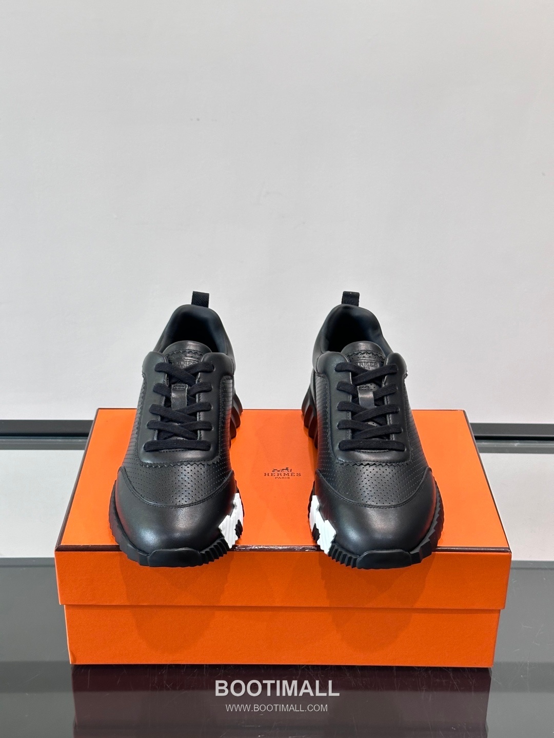 에르메스 송아지가죽 H로고 플랫폼 화이트 스니커즈 Hermes Calfskin H Logo Platform White Sneakers 4cm 2