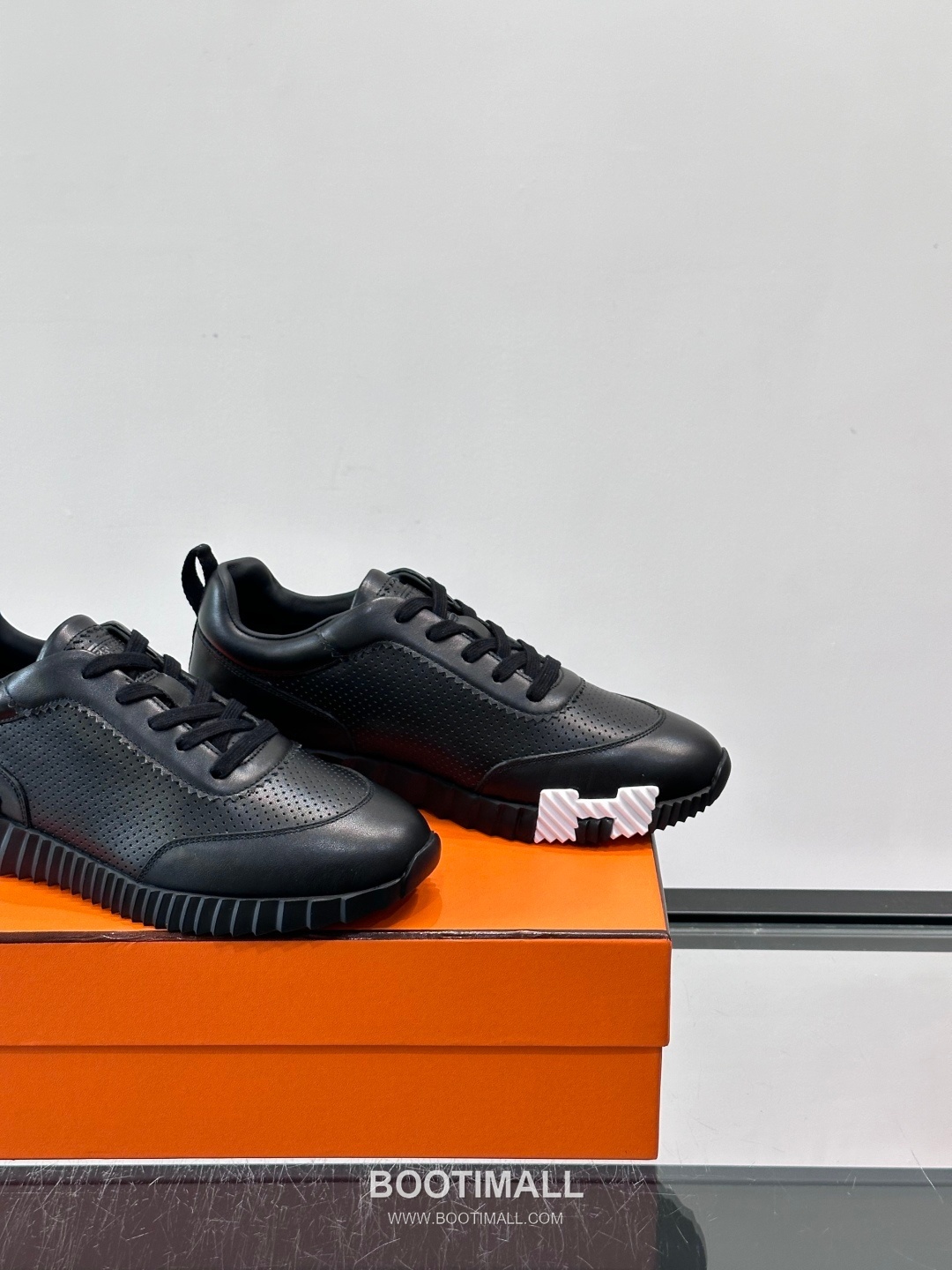 에르메스 송아지가죽 H로고 플랫폼 화이트 스니커즈 Hermes Calfskin H Logo Platform White Sneakers 4cm 7