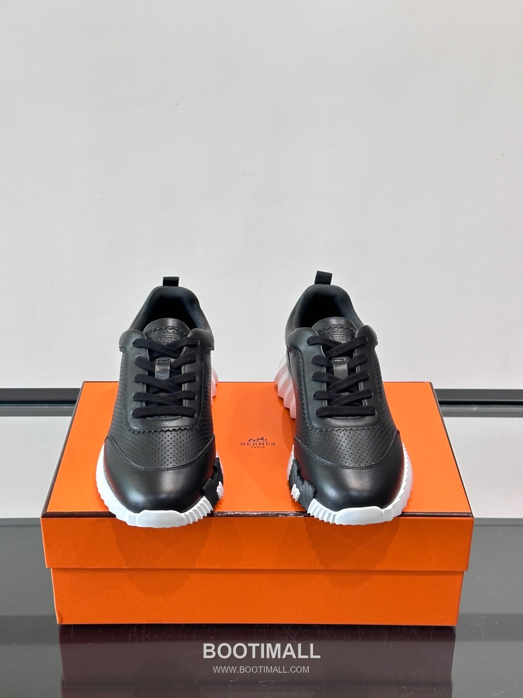 에르메스 송아지가죽 H로고 플랫폼 화이트 스니커즈 Hermes Calfskin H Logo Platform White Sneakers 4cm 2