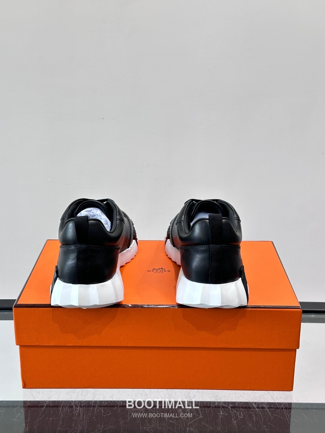 에르메스 송아지가죽 H로고 플랫폼 화이트 스니커즈 Hermes Calfskin H Logo Platform White Sneakers 4cm 8