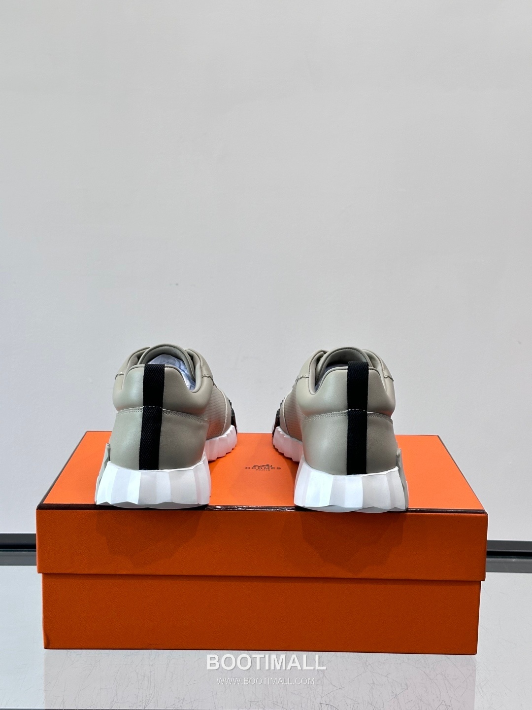 에르메스 송아지가죽 H로고 플랫폼 화이트 스니커즈 Hermes Calfskin H Logo Platform White Sneakers 4cm 8