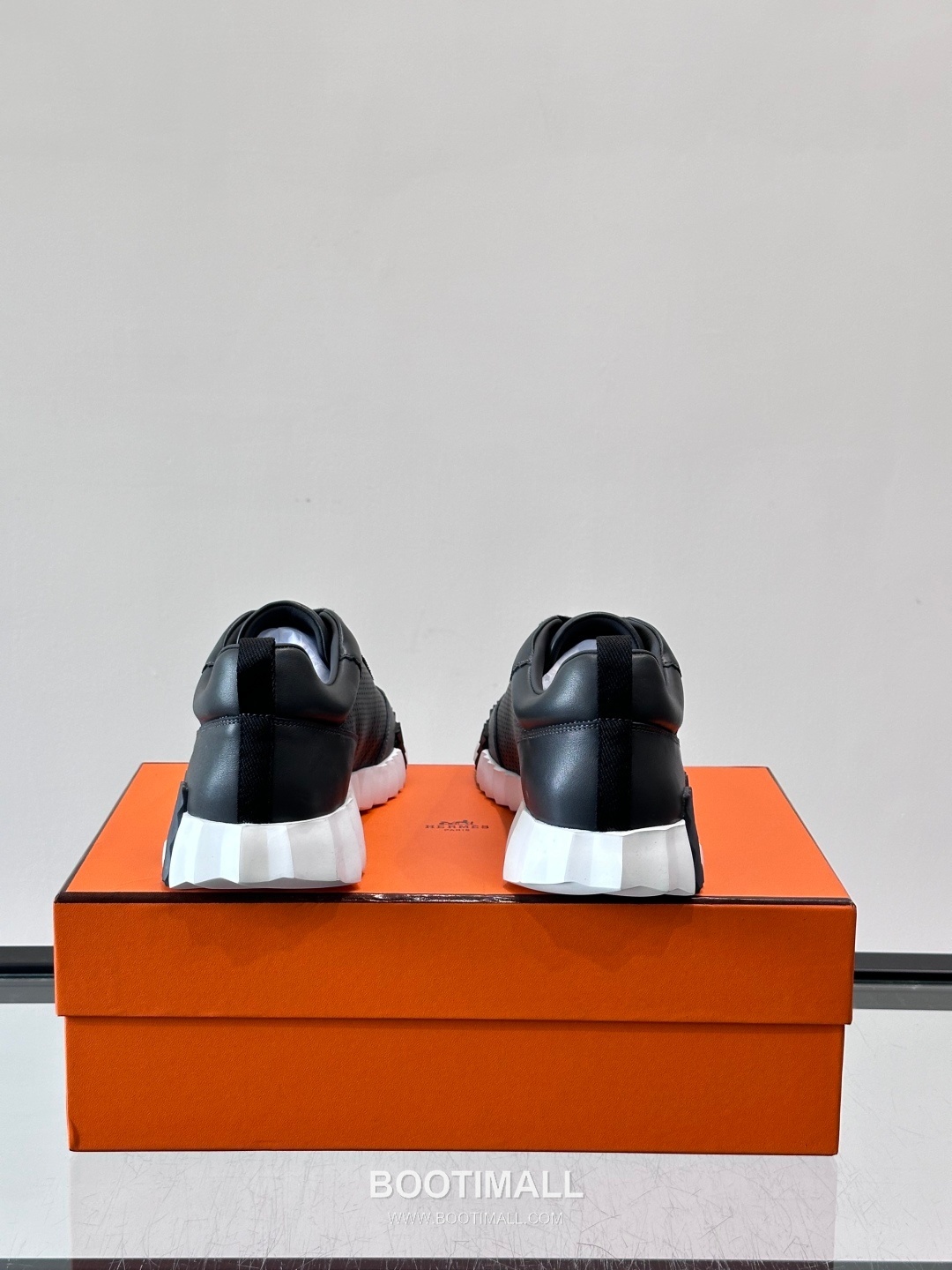 에르메스 송아지가죽 H로고 플랫폼 화이트 스니커즈 Hermes Calfskin H Logo Platform White Sneakers 4cm 8