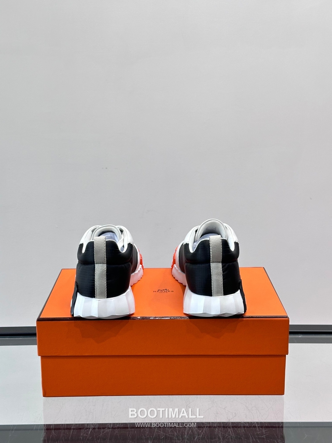 에르메스 송아지가죽 H로고 플랫폼 화이트 스니커즈 Hermes Calfskin H Logo Platform White Sneakers 4cm 8