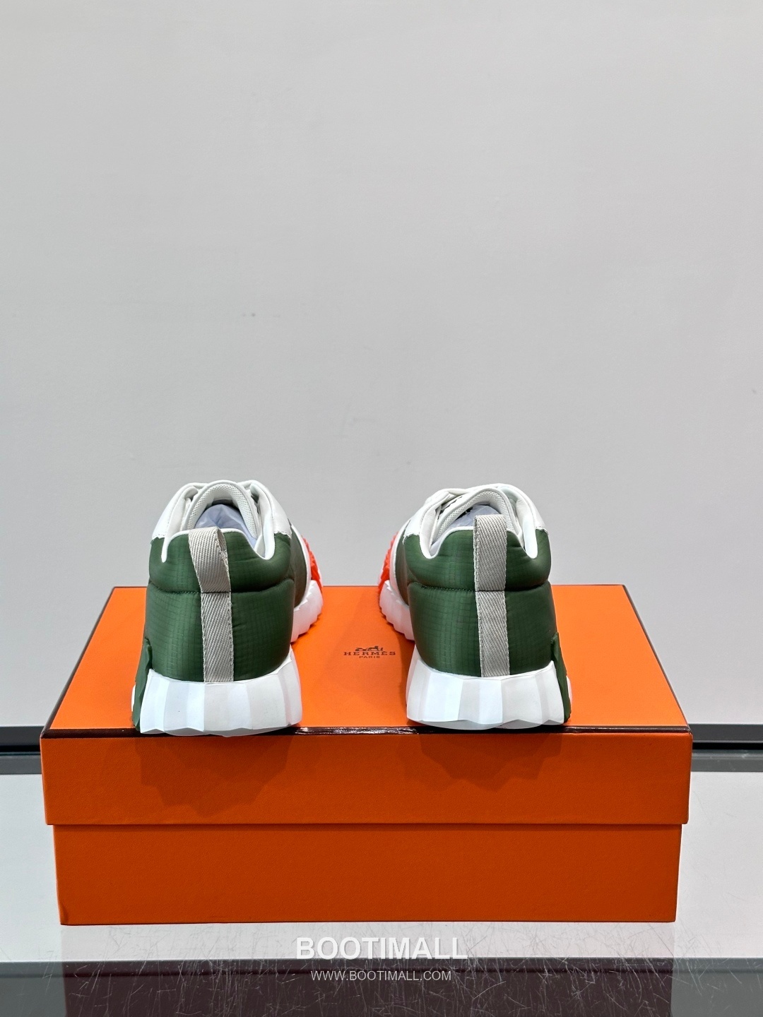 에르메스 송아지가죽 H로고 플랫폼 화이트 스니커즈 Hermes Calfskin H Logo Platform White Sneakers 4cm 8