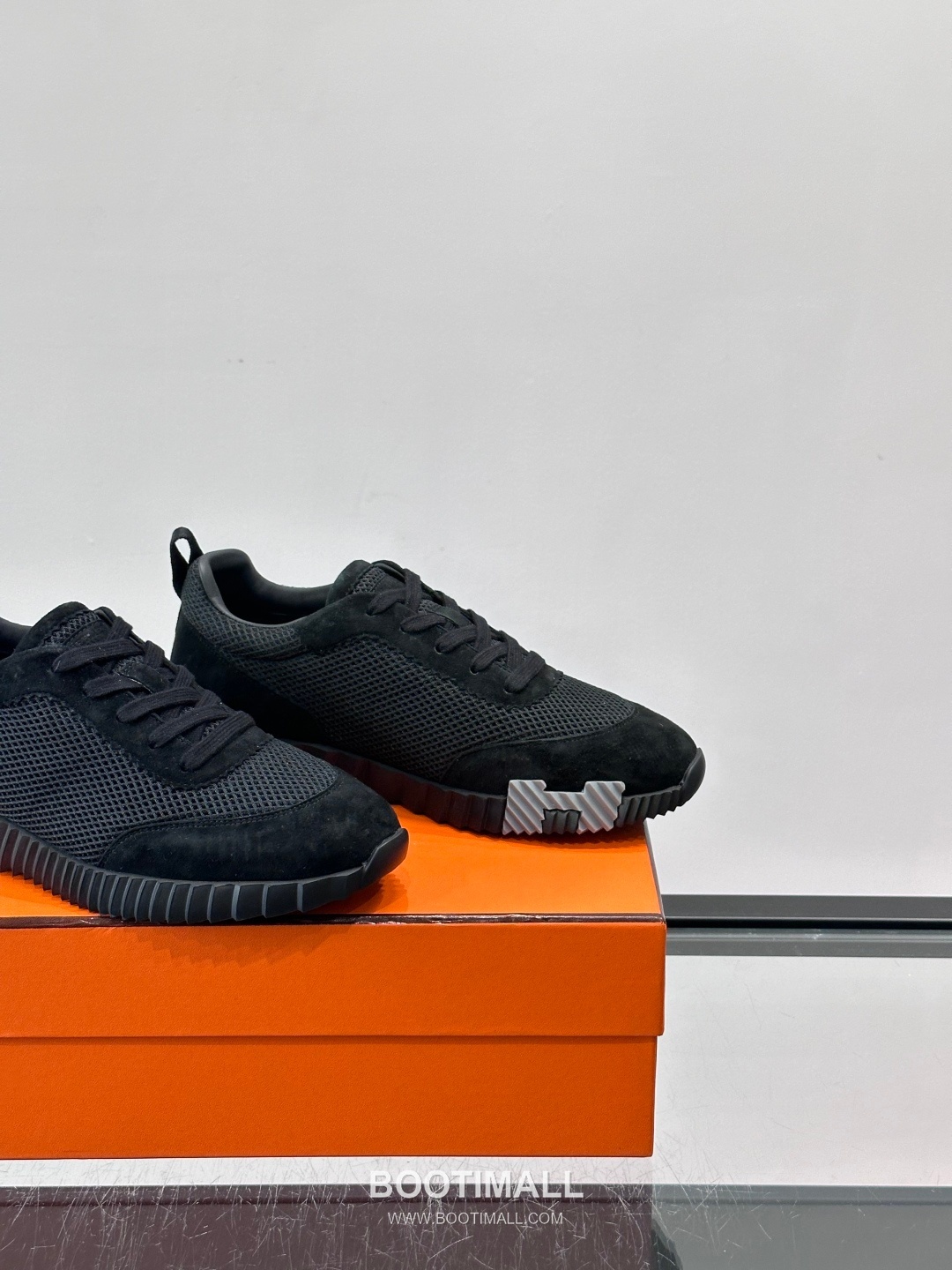 에르메스 송아지가죽 H로고 플랫폼 화이트 스니커즈 Hermes Calfskin H Logo Platform White Sneakers 4cm 7