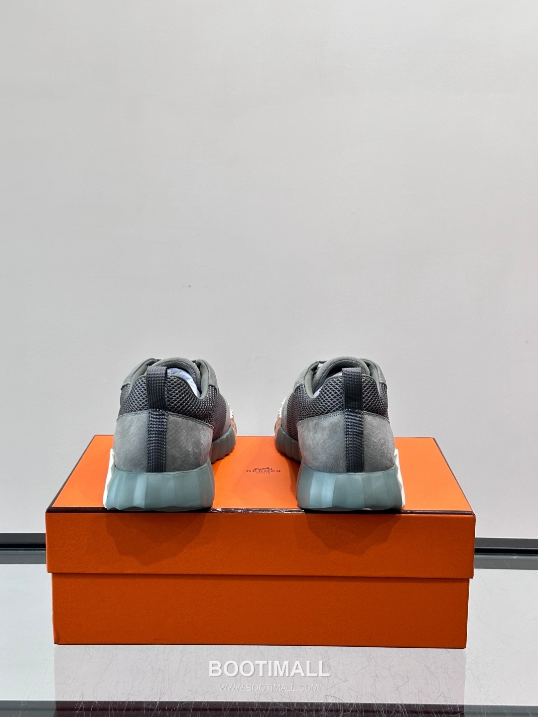 에르메스 송아지가죽 H로고 플랫폼 화이트 스니커즈 Hermes Calfskin H Logo Platform White Sneakers 4cm 8