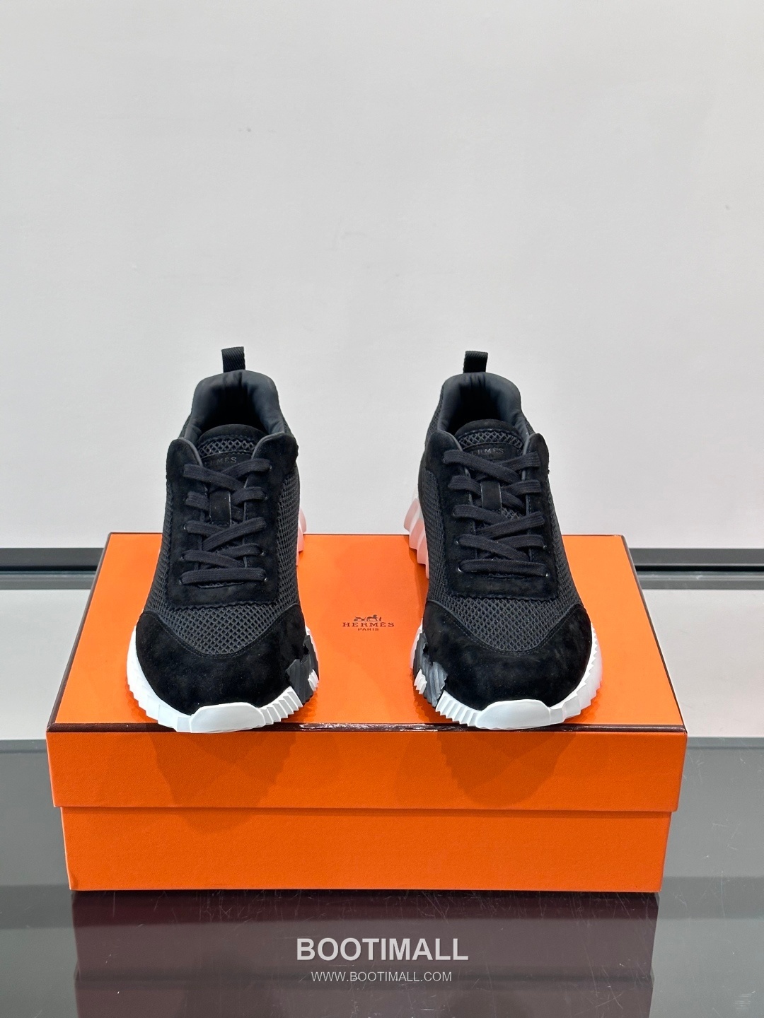 에르메스 송아지가죽 H로고 플랫폼 화이트 스니커즈 Hermes Calfskin H Logo Platform White Sneakers 4cm 2