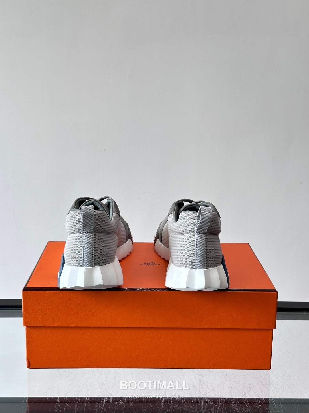 에르메스 송아지가죽 H로고 플랫폼 화이트 스니커즈 Hermes Calfskin H Logo Platform White Sneakers 4cm 8