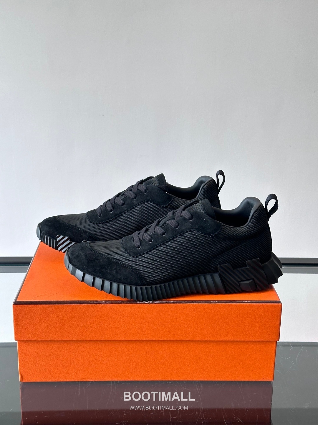 에르메스 송아지가죽 H로고 플랫폼 화이트 스니커즈 Hermes Calfskin H Logo Platform White Sneakers 4cm 3