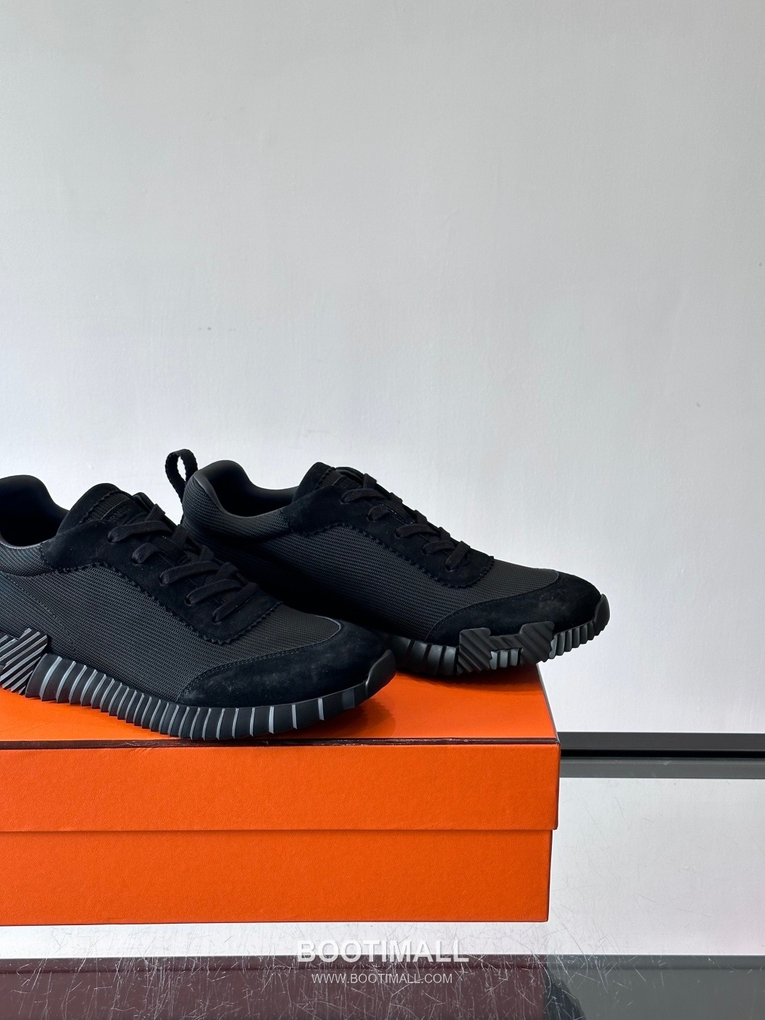 에르메스 송아지가죽 H로고 플랫폼 화이트 스니커즈 Hermes Calfskin H Logo Platform White Sneakers 4cm 7