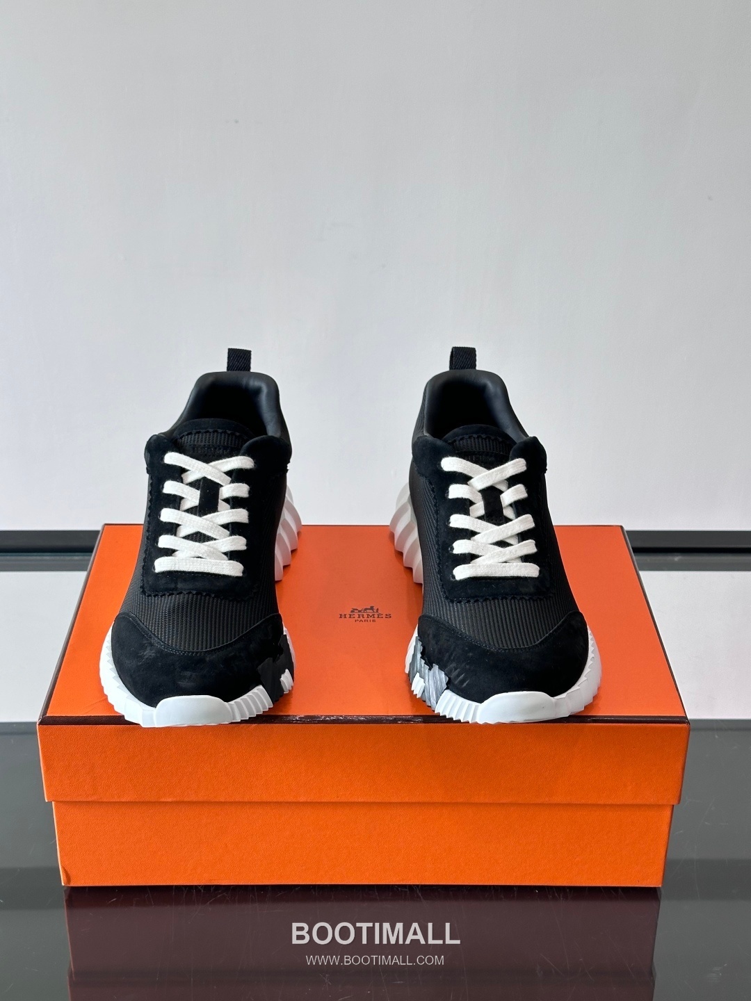 에르메스 송아지가죽 H로고 플랫폼 화이트 스니커즈 Hermes Calfskin H Logo Platform White Sneakers 4cm 2