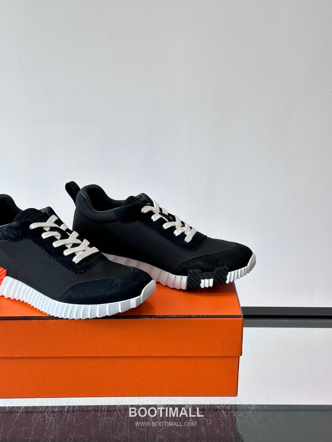 에르메스 송아지가죽 H로고 플랫폼 화이트 스니커즈 Hermes Calfskin H Logo Platform White Sneakers 4cm 7