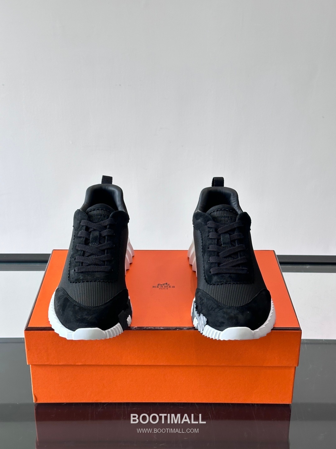 에르메스 송아지가죽 H로고 플랫폼 화이트 스니커즈 Hermes Calfskin H Logo Platform White Sneakers 4cm 2