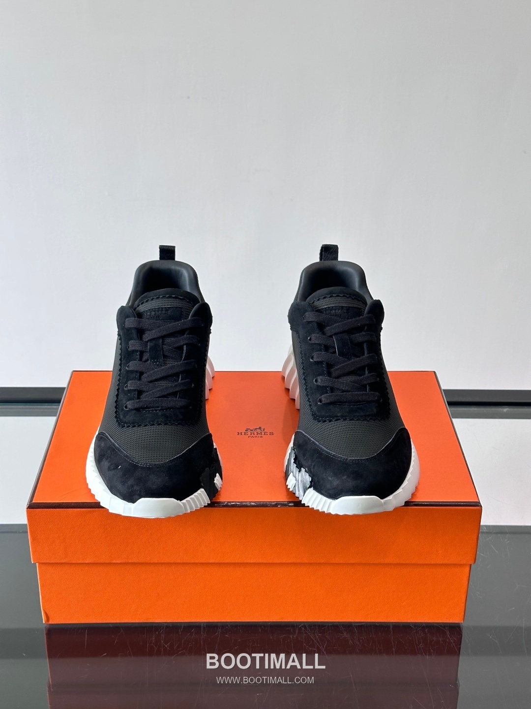 에르메스 송아지가죽 H로고 플랫폼 화이트 스니커즈 Hermes Calfskin H Logo Platform White Sneakers 4cm 2