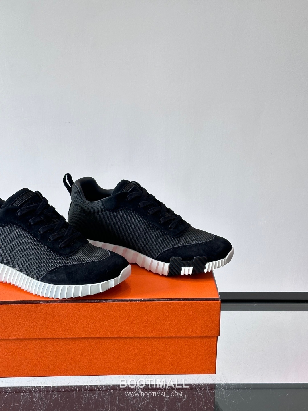 에르메스 송아지가죽 H로고 플랫폼 화이트 스니커즈 Hermes Calfskin H Logo Platform White Sneakers 4cm 7