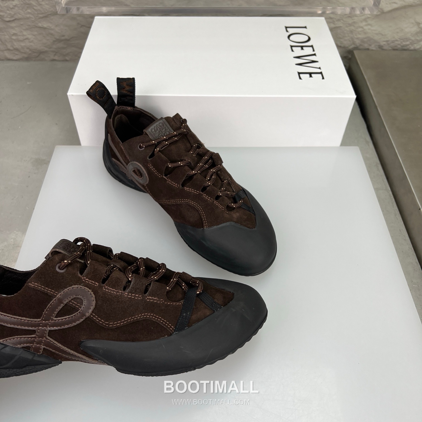 로에베 2026SS 레이스업 로우탑 화이트 스니커즈 Loewe 2026 SS Lace-up Low-top White Sneakers 6